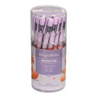 Ручка шар. BV "MagicWrite. Forest Dream. Мама-лисичка", 0,5мм, синяя