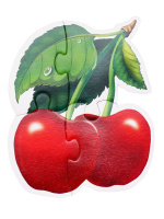 Пазл мягкий 16 элементов "Фрукты"