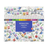 Фломастеры  24цв "BV. Happycolor"