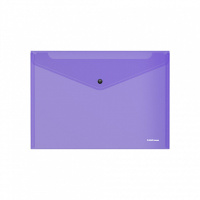 Конверт на кнопке А4  Fizzy Vivid, полупрозрачная