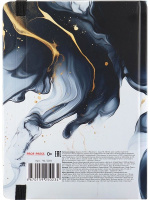 Блокнот А5 7БЦ  96л "Мрамор - 1" мат.лам., резинка, кл.