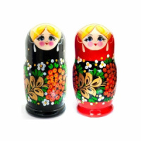 Матрешка 5 мест 18см "Рябинка"