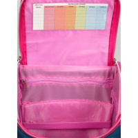 Ранец школьный 34*27*20см  Attomex. Lite. Unicorn , полиэстер, 1 отд на молн., 3 карм, светоотр.