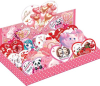 Набор открыток 70*100 мм "Валентинки"  140шт в уп