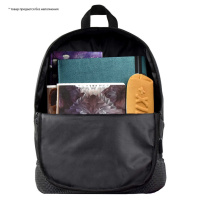 Рюкзак подростковый 43*31*16см Феникс+ "Матрица" полиэстер, иск.кожа,