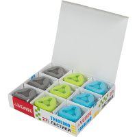 Ластик deVENTE "Triolino" 41*42*10мм, синт. каучук, треугольный с пласт.держателем