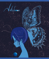 Тетрадь А5 48л кл. ПЗБМ "Космо" софт.тач, мат. лам., глиттер, 5диз.в блоке, бел.100%