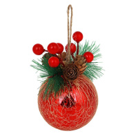 Шар с декором, пластик