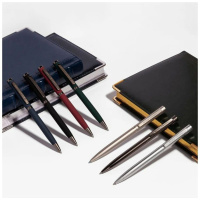 Ручка автомат. "Firenze. Серебряная" шарик.,1,0мм, металл., синие чернила