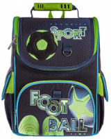 Ранец школьный 32*26*13см Hatber BALANCE "Football" полиэстер