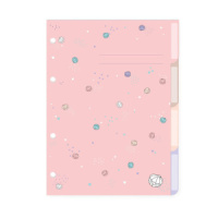 Разделители для тетрадей на кольцах А5 4л. Альт "My Sweet"