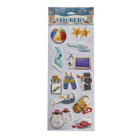 Набор наклеек объемные "Ассорти", 24*10см