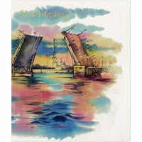 Тетрадь А5  96л кл. Полином "Питер" глянц.лам.