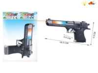 Игрушка пистолет 16см свет и звук