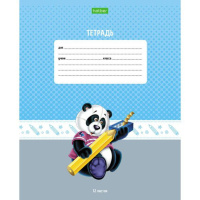 Тетрадь А5 12л лин. Hatber "Зоосад", белизна 92%