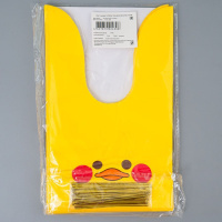 Мешок подар. ПВХ  с ушами 13*22см "Утка" 50шт/уп