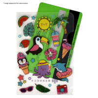 Папка для документов набор 3 шт. (81*175мм, 70*150мм, 70*100мм) Тропики, УФ-печать