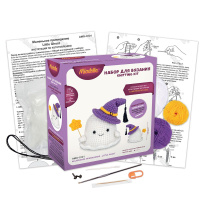 Набор для вязания игрушки "Маленькое привидение" 14+