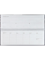 Планинг недат. 105*290мм  56л., 7БЦ, гребень "Стремительное авто"