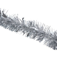 Мишура d= 10см, 2м, ПВХ, серебро