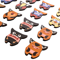 Игра Мемо фигурки "Монстрики" 24 шт, дерево