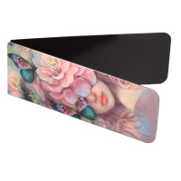 Набор закладок магнитных  2шт., "Девушки" 30*80мм