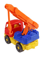 Машинка 16см "Ярослав" подъемный кран, пластик