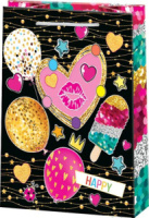 Пакет подар. бумажн. 18*22*10 см 130гр/м Нарру