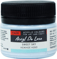 Краска акрил. "Акрил-Хобби" DeLux  20 мл, нежное небо