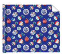 Бумага упаковочная 70*100см "Шары"