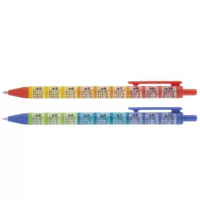 Ручка шариковая автомат. "2х2" синяя, 0,7мм