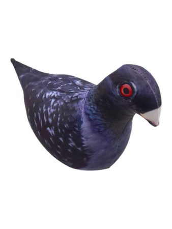 Игрушка антистресс 23см "Птица Голубь городской"