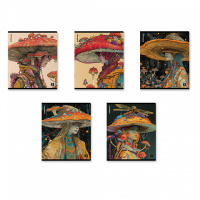 Тетрадь А5 48л кл. Erich Krause "Forest Fashion" , твин-лак, MIX-PACK