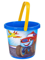 Ведро 0,85л с картинкой "Мегамашинки"
