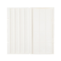 Коробка под акварель 24 и 36цв., пластик, палитра