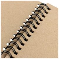 Блокнот для эскизов А5 50л. "Собачка" крафт-бумага