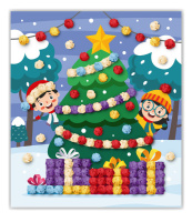 Аппликация из тишью 18*21см "Елочка" 3+