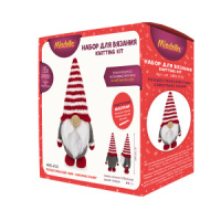 Набор для вязания "Рождественский гном" 23см