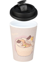 Термостакан 350 мл "Котики в чашке"