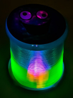 Пружинка 5см "Веселое настроение", светится, ассорти дизайнов