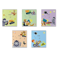 Тетрадь А5 12л кл. Erich Krause "Простоквашино" MIX-PACK