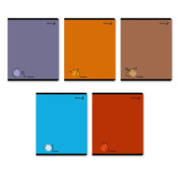 Тетрадь А5 48л кл. Светоч "Нарисуй сам" твин.лак