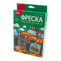 Аппликация из песка "Монстр-трак" 4+