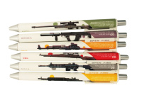 Ручка шар. "Милитари" синяя, автомат., мет.корпус