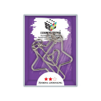 Головоломка металлическая 1 шт "Звезда" 6 элемент.