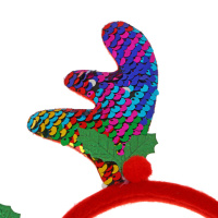 Ободок карнавальный  Оленьи рожки, 3 дизайна