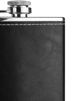 Фляжка  подарочная 270мл "Кожа"