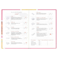 Книга для кулинарных рецептов А5  96л., 7БЦ "Десерт" мат.лам., тисн.фольгой