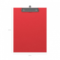 Клипборд А4 красный