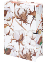 Подарочная коробка - книга 12*18*5 см "Хлопок"